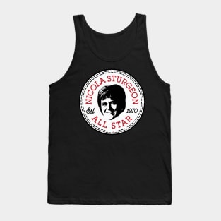 Nicola Sturgeon All Star Est 1970 Tank Top